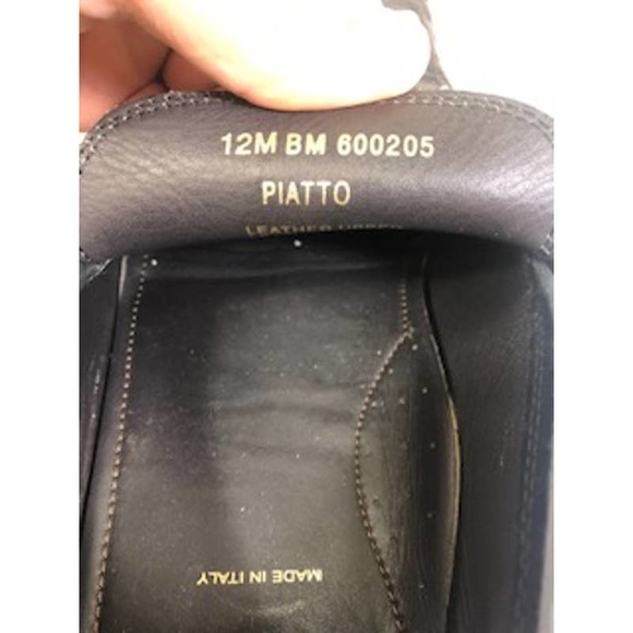 Bruno Magli Leather Piatto Horse Bit Band Slip On Loafer Shoes Black Mens 12 M main image 5